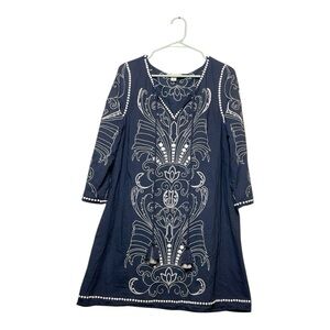 Women’s NWOT Sundance Palace Tunic dress with beading and embroidery, size large